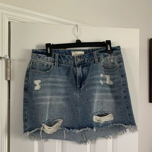 Jean skirt